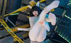 흰색 쫄쫄이