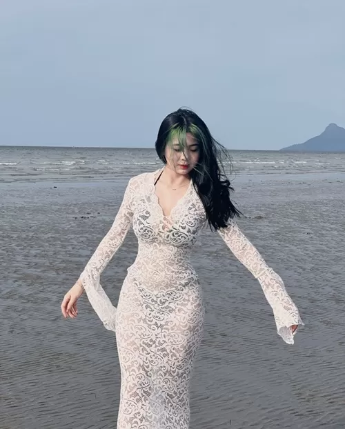 시스루처자 참하네요